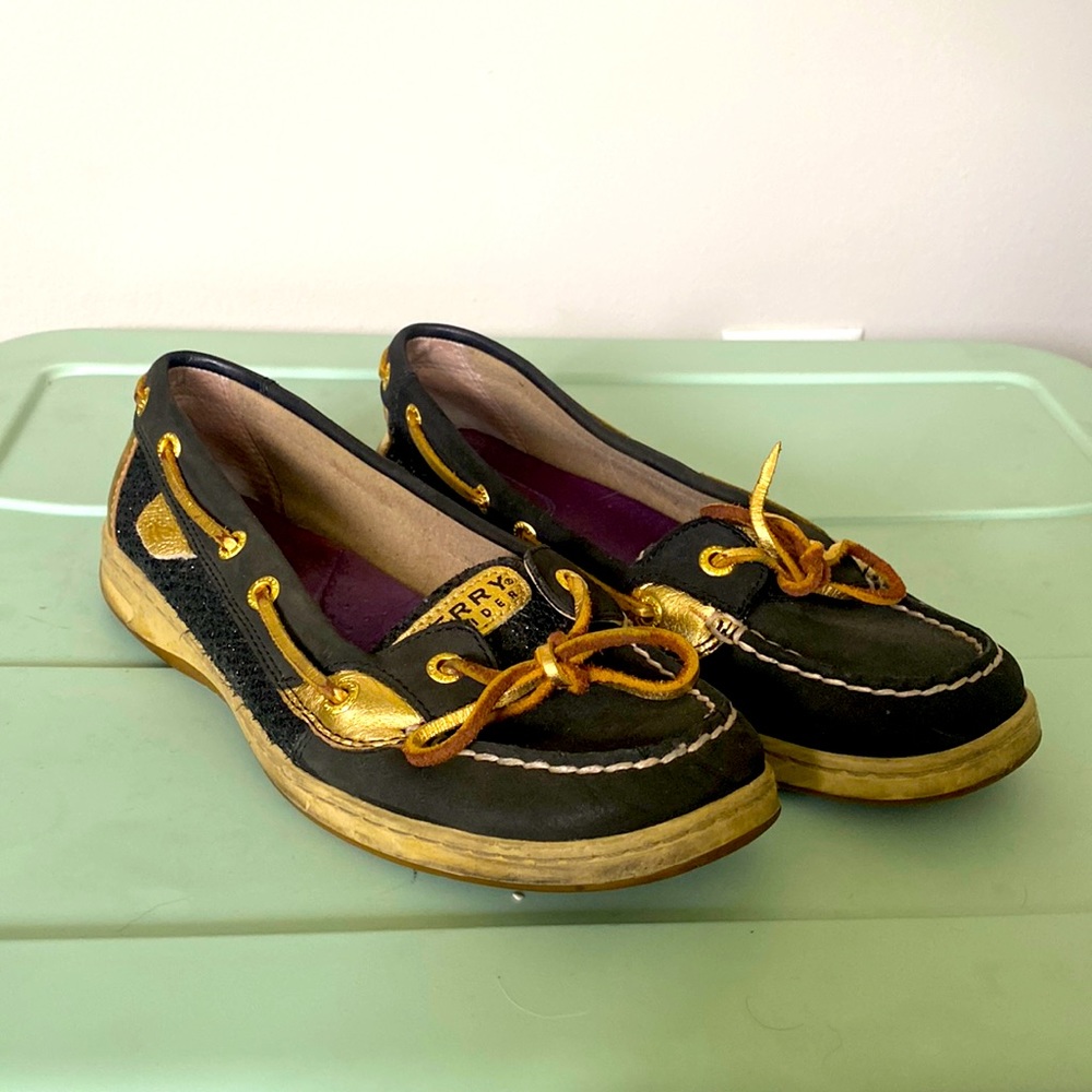 Sparkly Sperry Boat Shoes